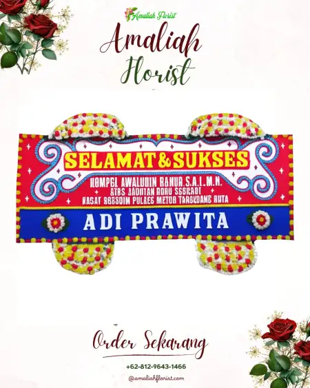 Papan Bunga Ucapan Selamat Sidorejo Hilir